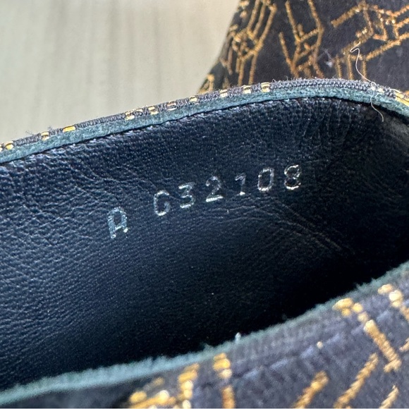 Chanel Ruler Heel Ankle Booties in Black and Gold - Picture 5 of 7